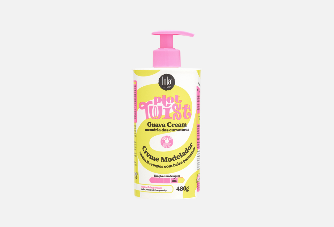 Lola from Rio Styling Cream for Curly Hair Plot Twist guava Curl Styling Cream 490 g Lola from Rio Styling Cream for Curly Hair Plot Twist guava Curl Styling Cream