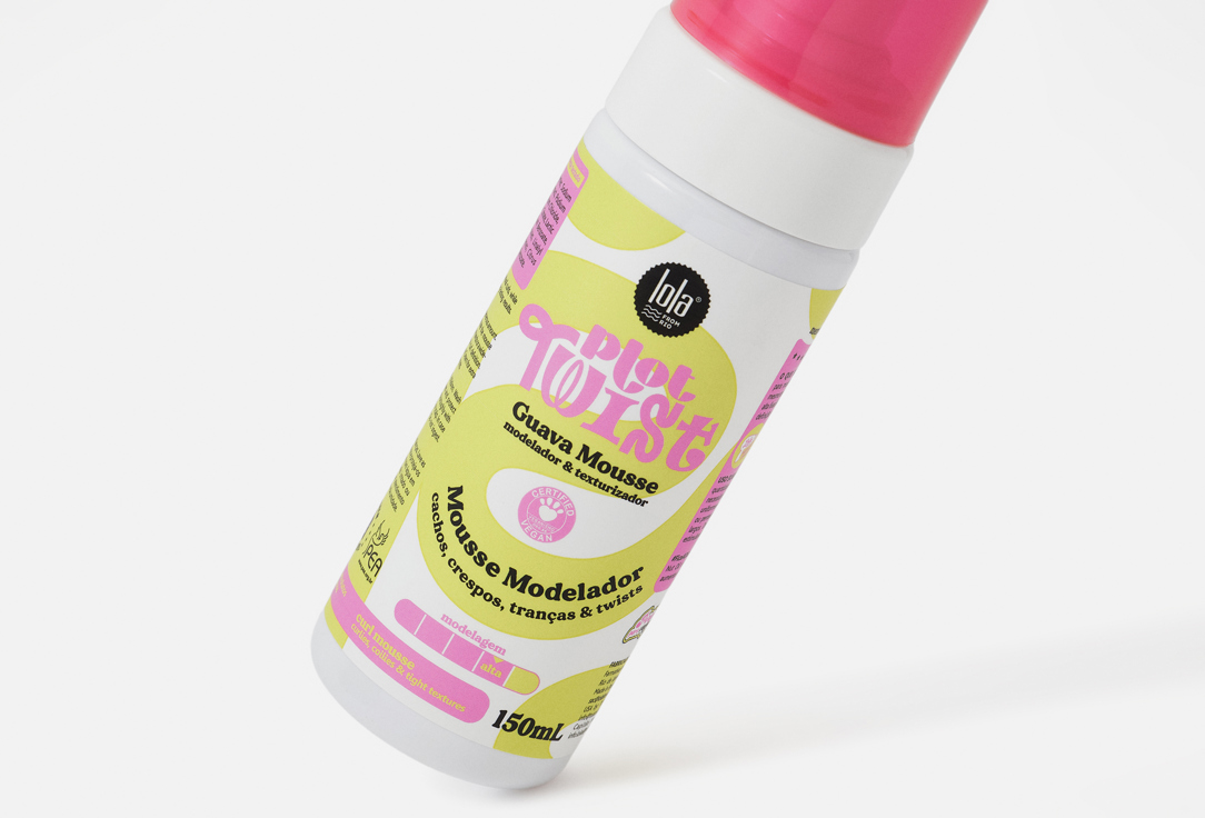 Lola from Rio Styling Mousse for Curly Hair Plot Twist guava Styling Mousse