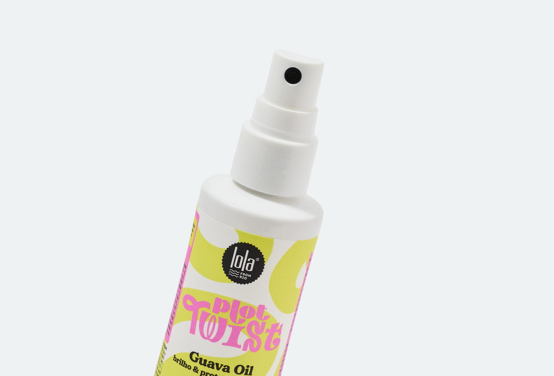 Lola from Rio Smoothing hair oil for curly hair Plot Twist Curl Shine & Defineguava Oil
