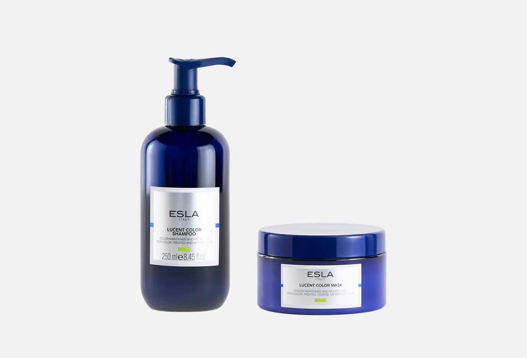 Esla Color-protection shampoo and nourishing mask set Lucent Color