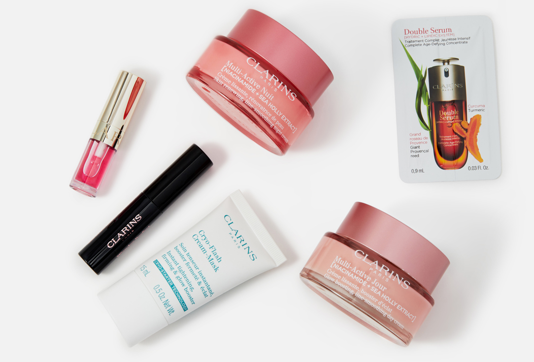 Clarins Skin care set COLLECTION MULTI ACTIVE HOLIDAY SEASON