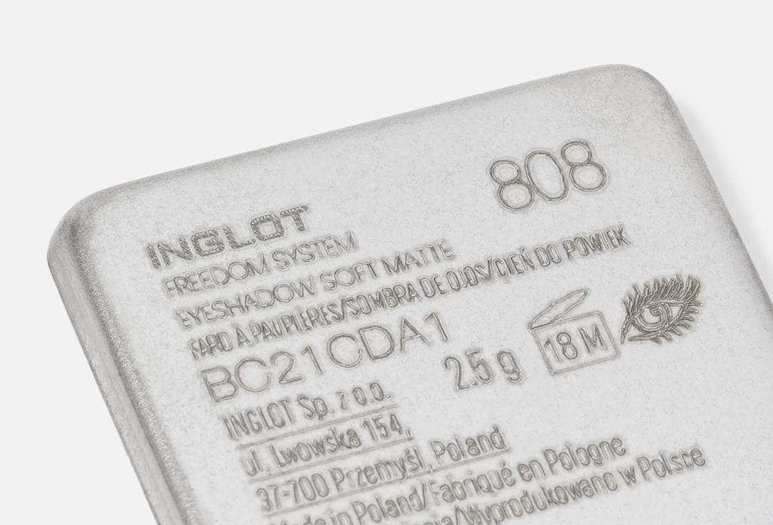 Inglot Тени для век Soft matte