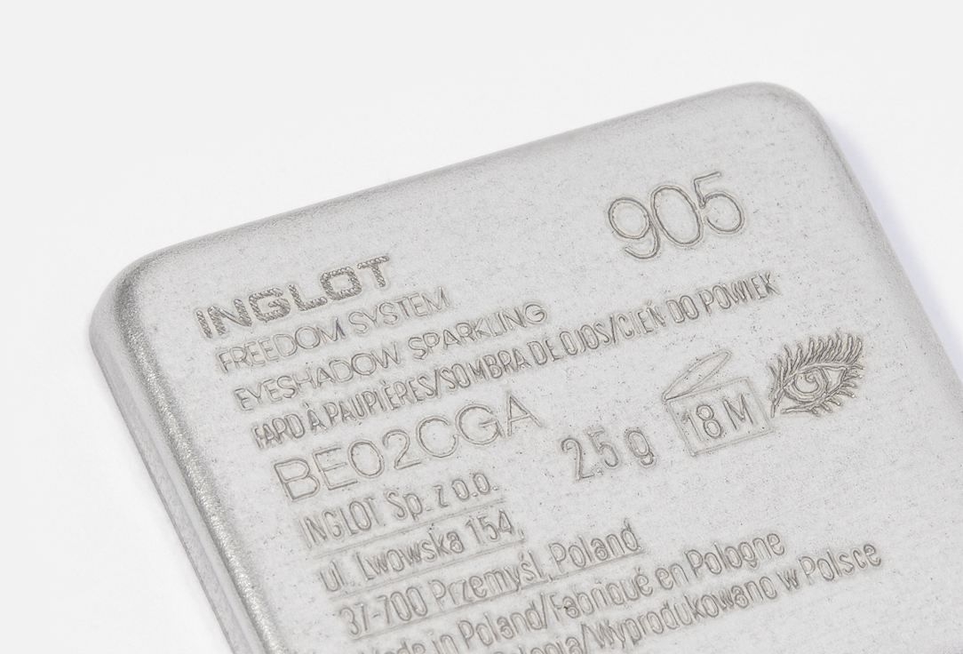 Inglot Pressed Sparkling Eyeshadow Freedom System Eye Shadow Sparkling