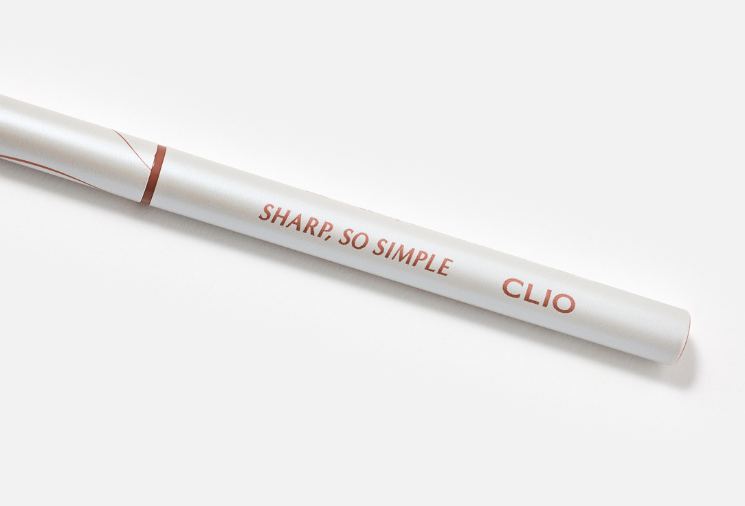 Clio Waterproof Eyepencil Liner Sharp So Simple 08, Coral 0.14 g Clio Waterproof Eyepencil Liner Sharp So Simple