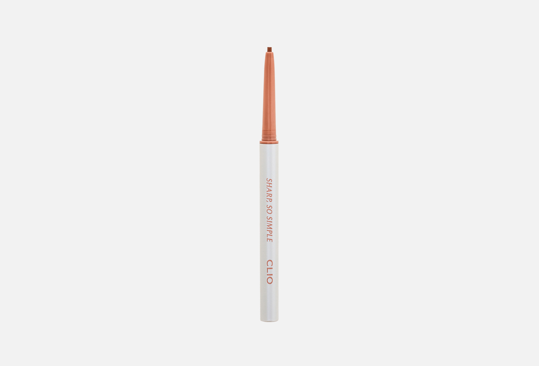 Clio Waterproof Eyepencil Liner Sharp So Simple 08, Coral 0.14 g Clio Waterproof Eyepencil Liner Sharp So Simple
