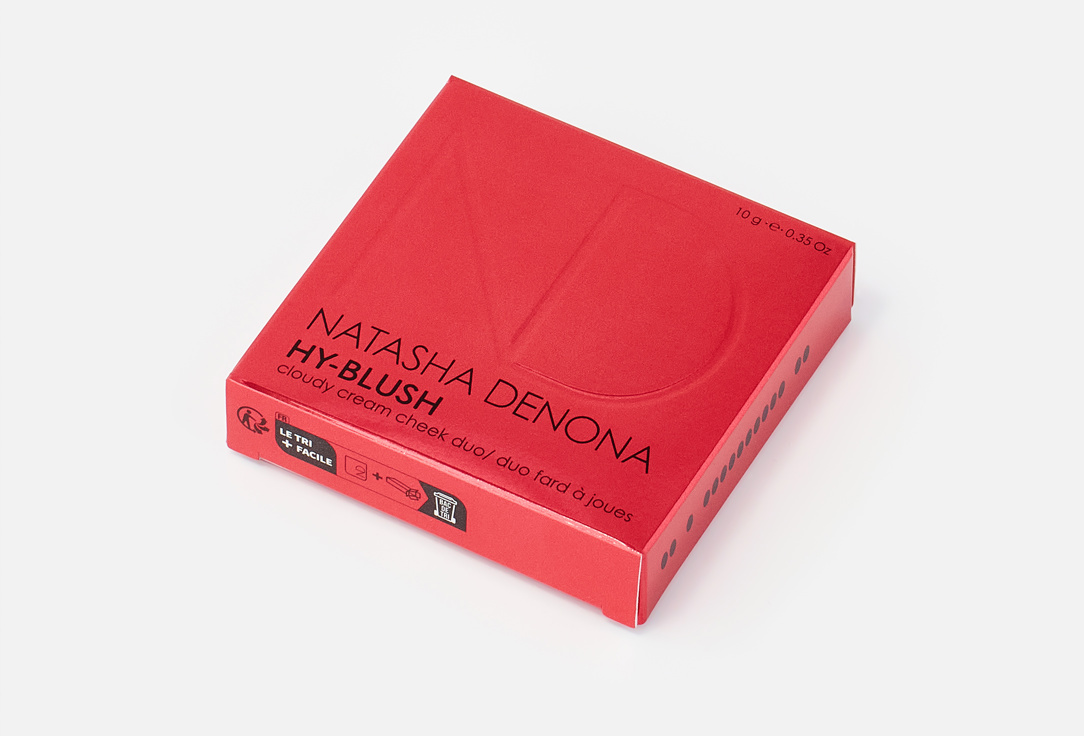 NATASHA DENONA Палетка румян и хайлайтера для лица HY BLUSH Flirty flush 10 г NATASHA DENONA Палетка румян и хайлайтера для лица HY BLUSH