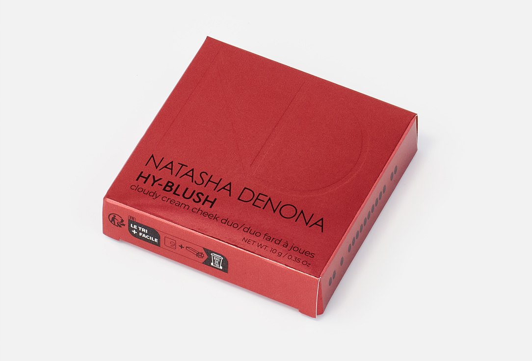 NATASHA DENONA Highligher & Blush Palette Hy-Blush Fresh Mauve 10 g NATASHA DENONA Highligher & Blush Palette Hy-Blush