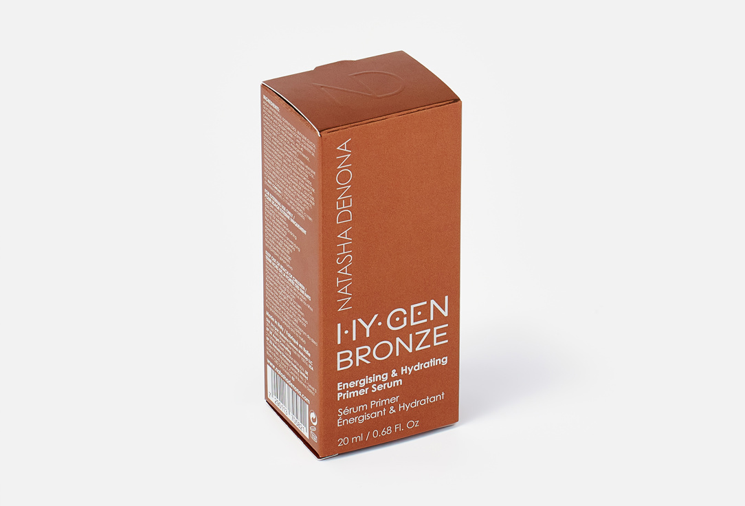 NATASHA DENONA сыворотка-праймер для лица с бронзовым сиянием HY GEN BRONZE Energizing & Hydrating Bronze 20 мл NATASHA DENONA сыворотка-праймер для лица с бронзовым сиянием HY GEN BRONZE Energizing & Hydrating