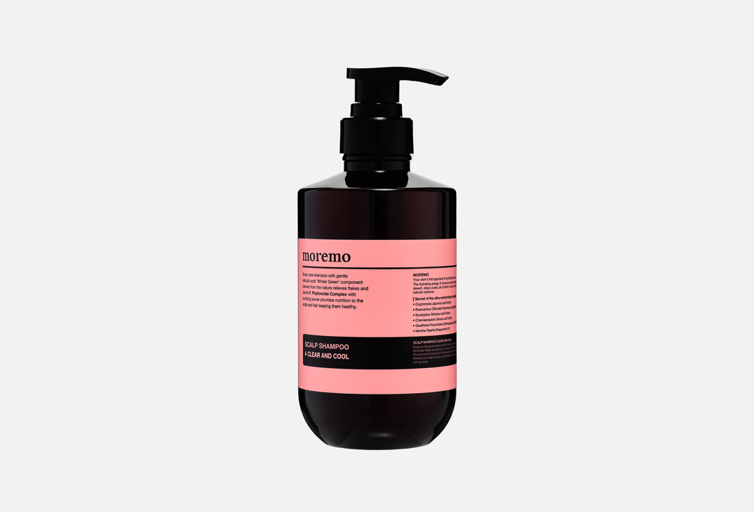 Moremo Hydrating & Soothing Shampoo Scalp Shampoo Clear and Cool