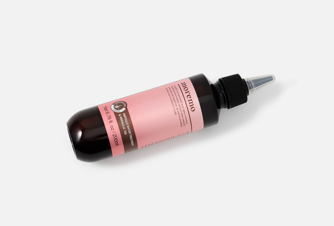 Moremo Regenerating treatment for hair and scalp Ampoule Water Treatment Miracle 100