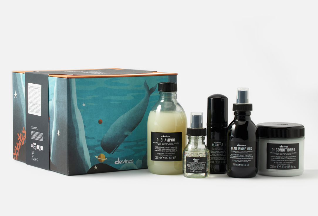Davines Hair Care Set Deep Marine World