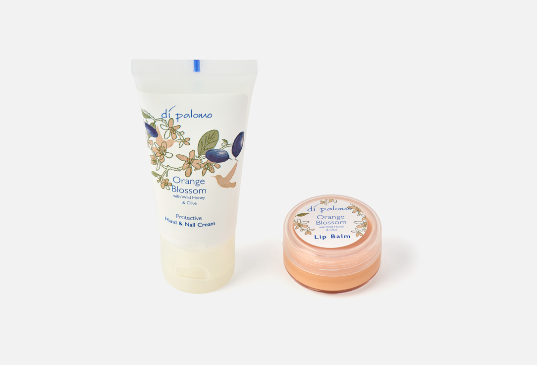 Di Palomo Lip Balm & Hand Cream Set Orange Blossom Handbag Essentials