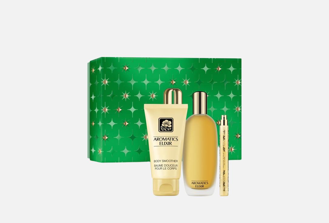 كلينيك مجموعة هدايا: ماء عطر ولوشن جسم أروماتيكس إليكسير ميكسز