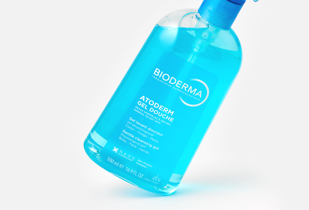 Bioderma Soothing Body Shower Gel for Dry Skin Atoderm