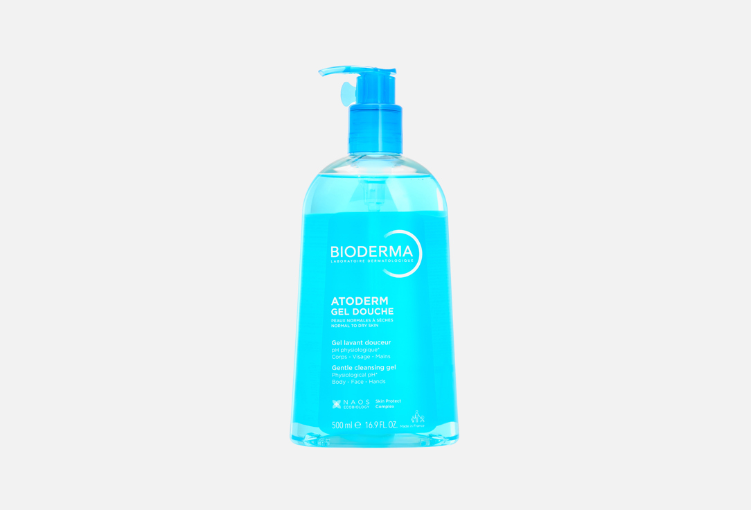 Bioderma Soothing Body Shower Gel for Dry Skin Atoderm