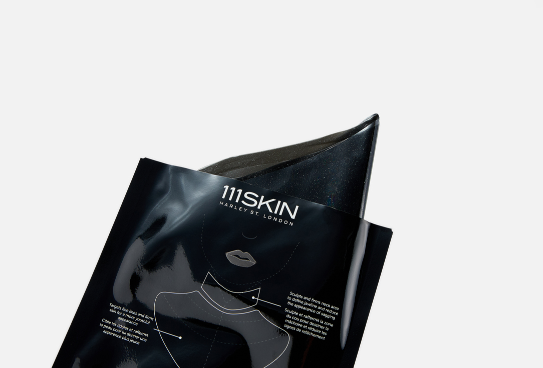 111SKIN Набор подтягивающих и укрепляющих масок для шеи Black Diamond Lifting & Firming Neck Masks