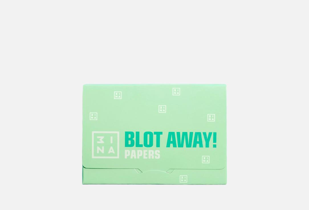 3INA Матирующие салфетки для лица BLOT AWAY!