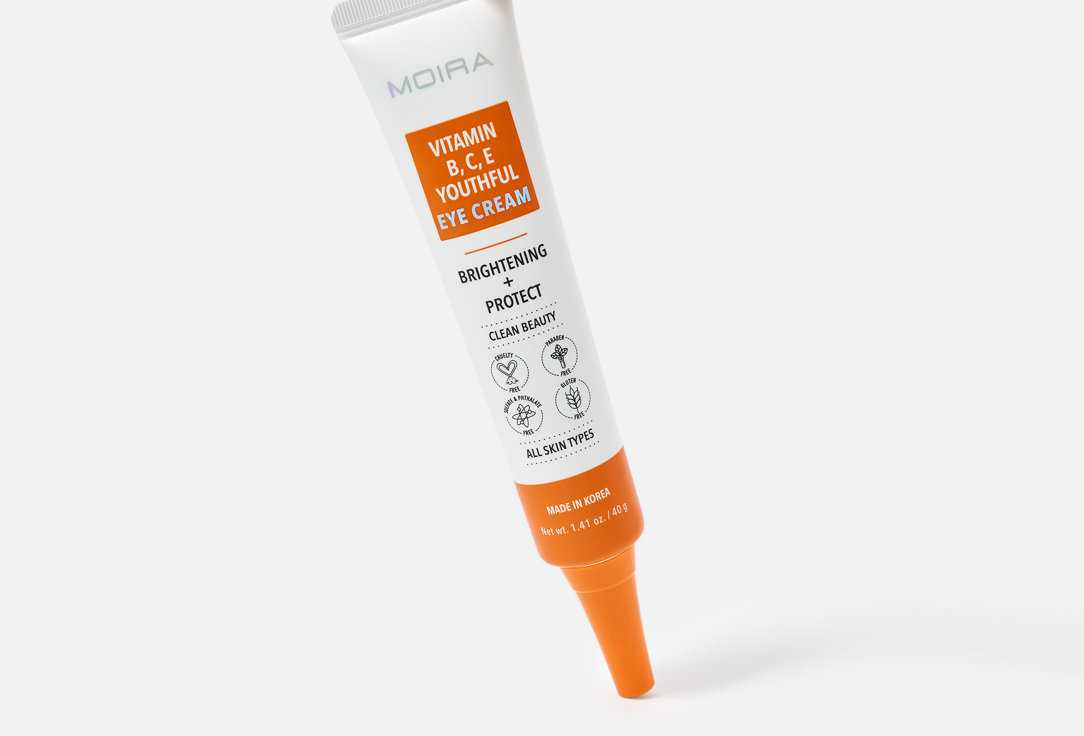 MOIRA Brightening and firming eye cream Vitamin B, C & E Youthful