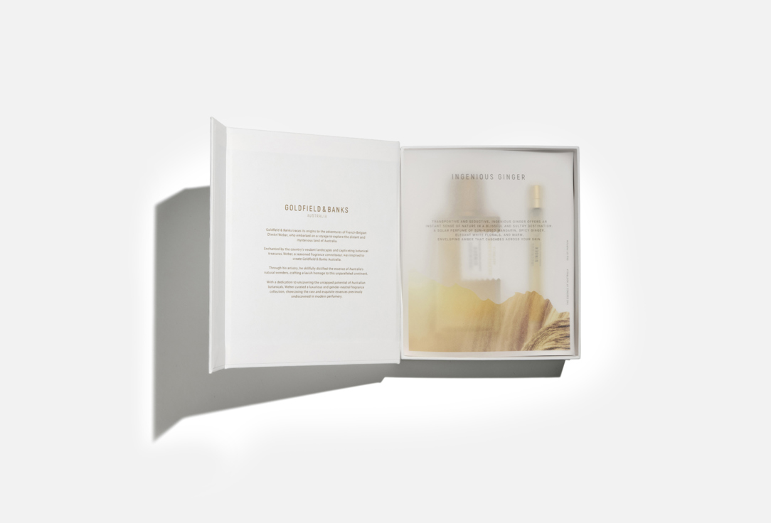 Goldfield & Banks Eau de parfum gift set INGENIOUS GINGER 2 pcs Goldfield & Banks Eau de parfum gift set INGENIOUS GINGER