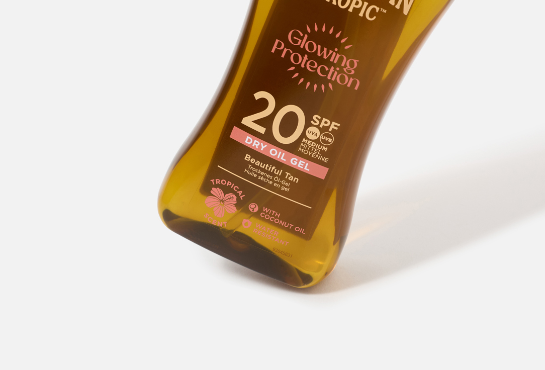 Hawaiian Tropic Sunscreen oil SPF 20 Glowing Protection Dry Oil
