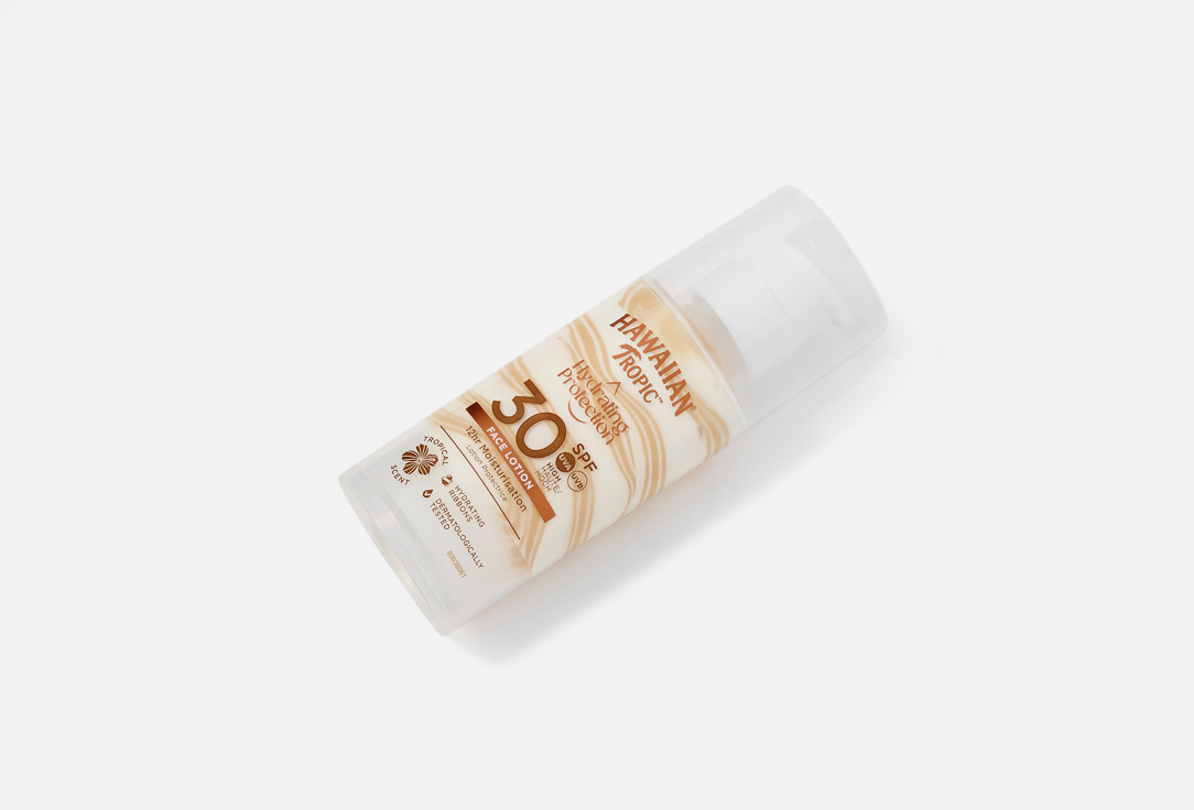 Hawaiian Tropic Sunscreen Lotion SPF 30 Hydrating Protection Face Lotion