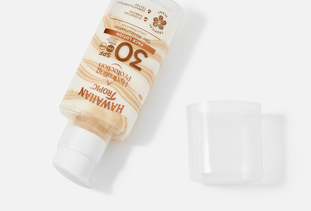 Hawaiian Tropic Sunscreen Lotion SPF 30 Hydrating Protection Face Lotion