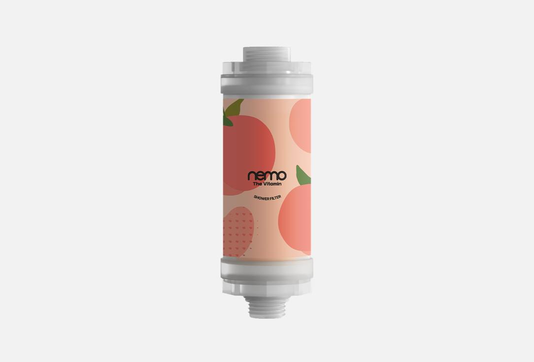 Nemo Vitamin Shower filter Heart peach 160 g Nemo Vitamin Shower filter Heart peach