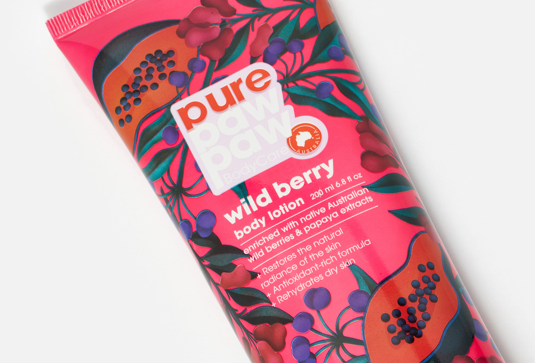 Pure Paw Paw Hydrating body lotion for daily care Wild bery