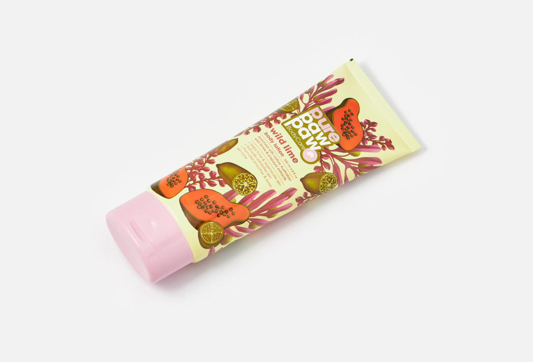 Pure Paw Paw Hydrating body lotion for daily care Wild lime