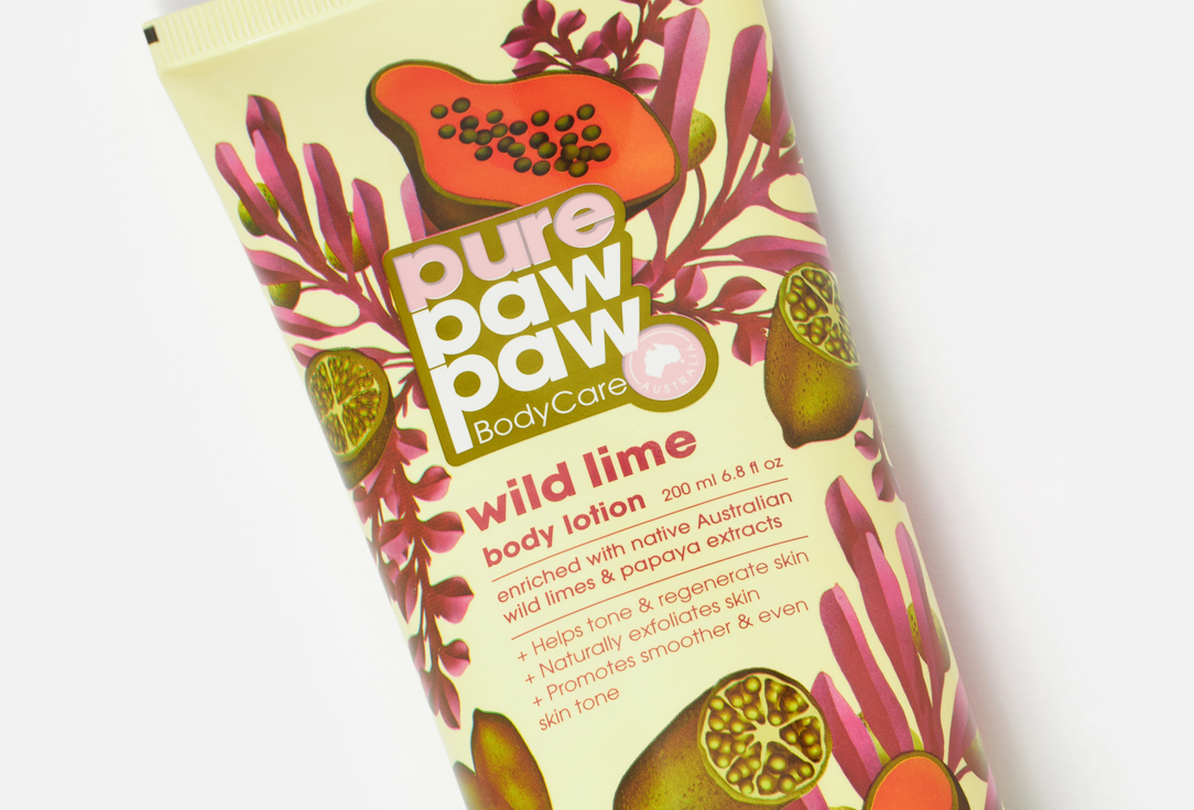 Pure Paw Paw Hydrating body lotion for daily care Wild lime