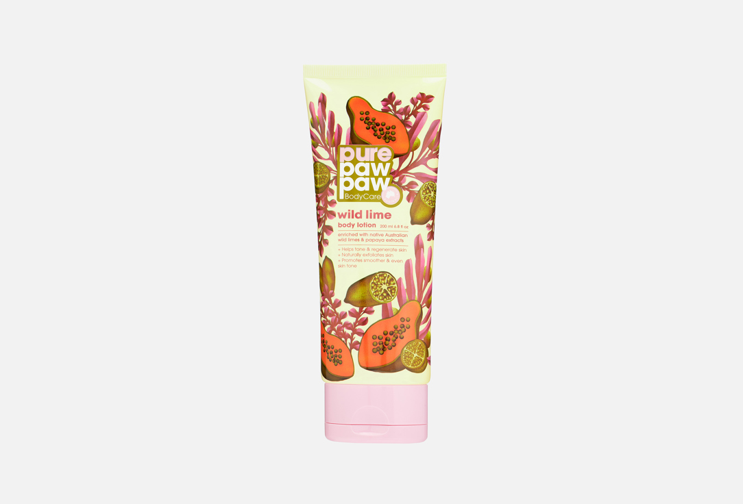 Pure Paw Paw Hydrating body lotion for daily care Wild lime