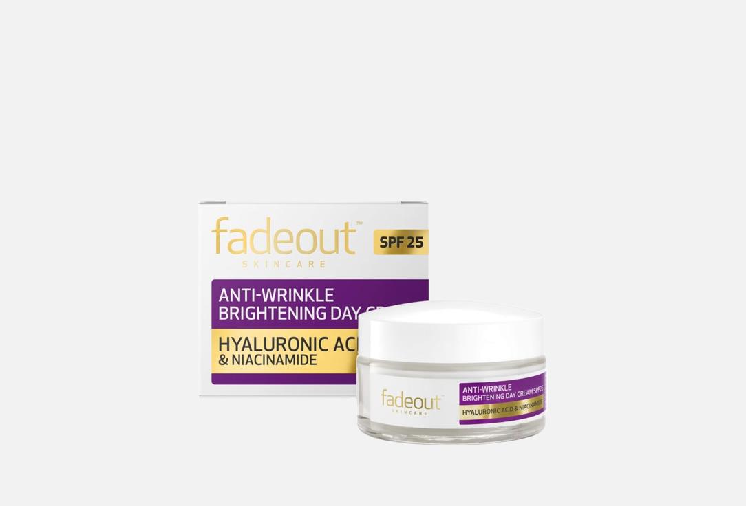 FADE OUT Anti-aging Face Cream SPF 25 Anti Wrinkle Brightening Day Cream