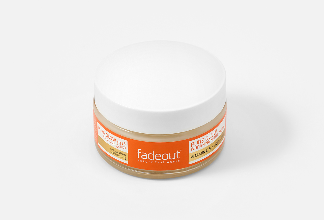 FADE OUT Whitening Face Cream Pure glow Brightening Night Cream