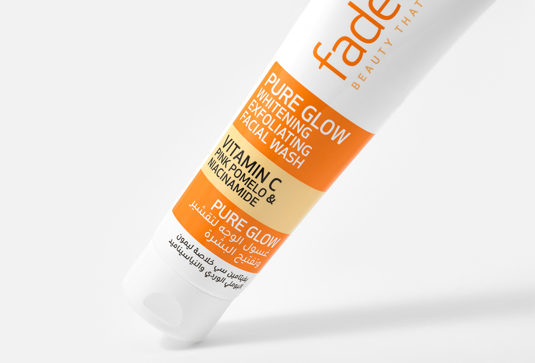 FADE OUT Whitening Cleansing Foam Pure Glow Brightening Facial Wash