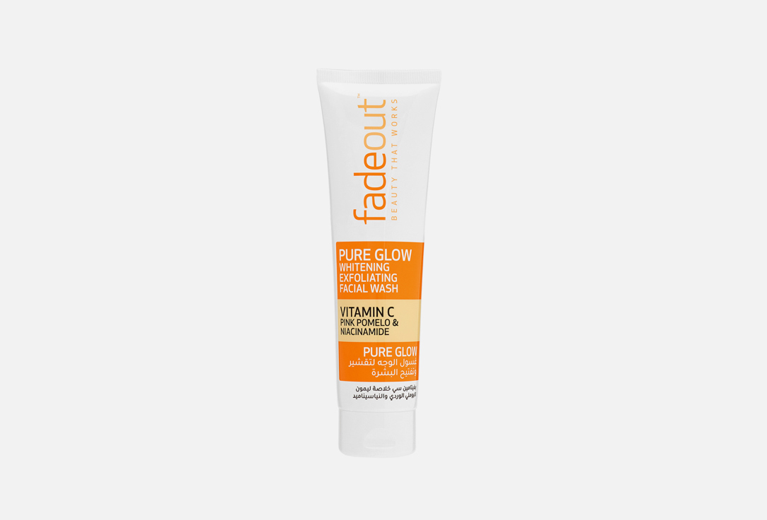 FADE OUT Whitening Cleansing Foam Pure Glow Brightening Facial Wash