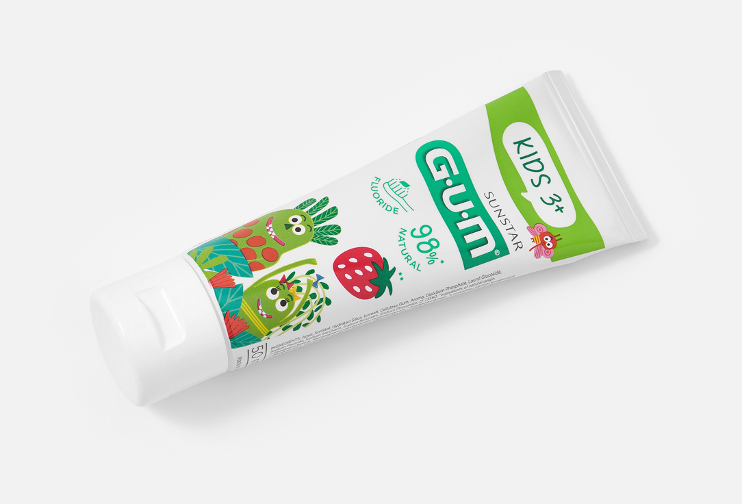 g.U.M Kids Toothpaste KIDS Toothpaste 3+ Gentle Clean & Enamel Protection