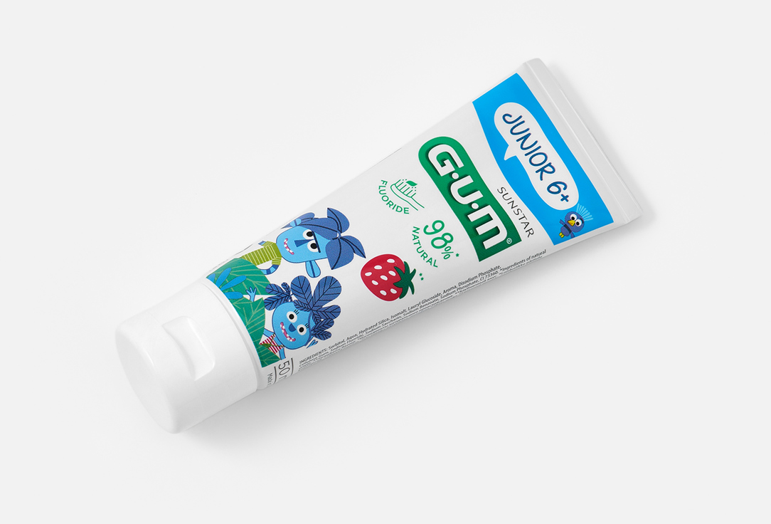 g.U.M Toothpaste for Children JUNIOR 6+ Toothpaste Gentle Formula