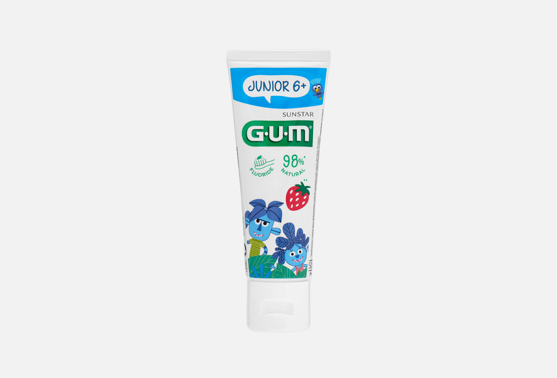 g.U.M Toothpaste for Children JUNIOR 6+ Toothpaste Gentle Formula