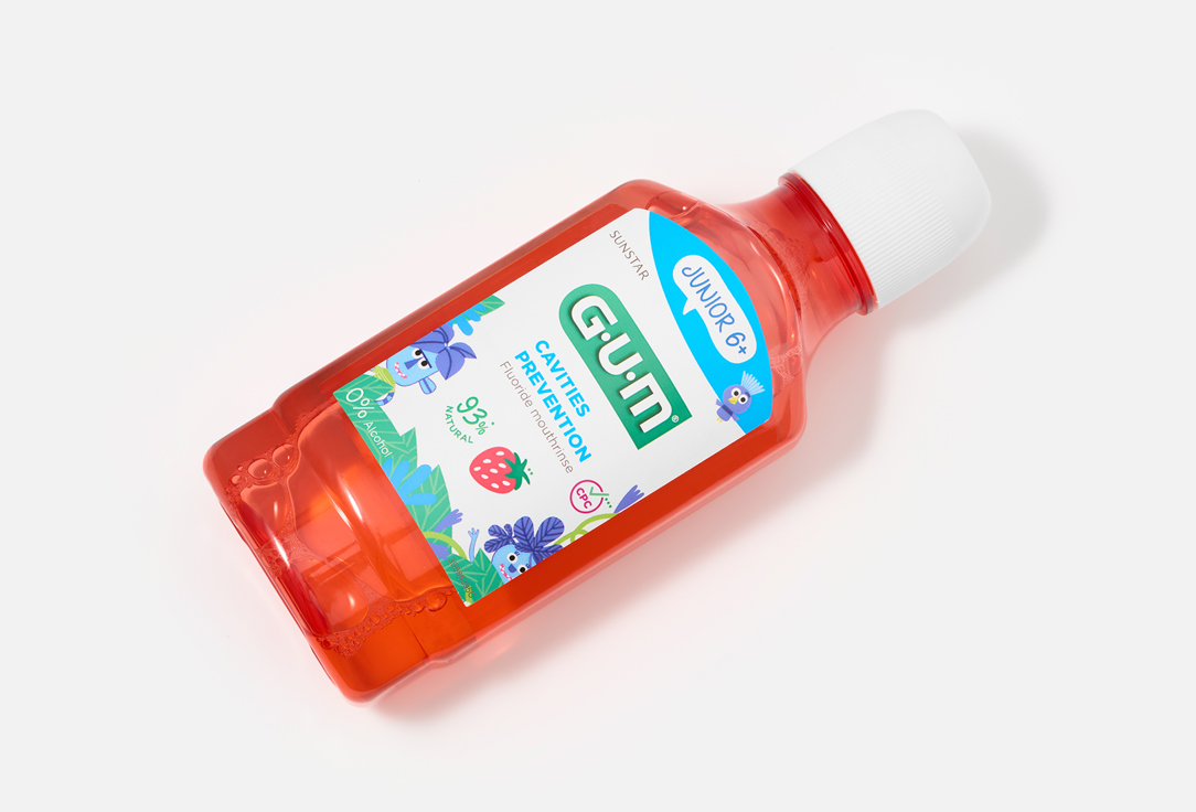 g.U.M Mouthwash for Children JUNIOR Mouthwash 6+ Gentle With Chamomile Flower Extract