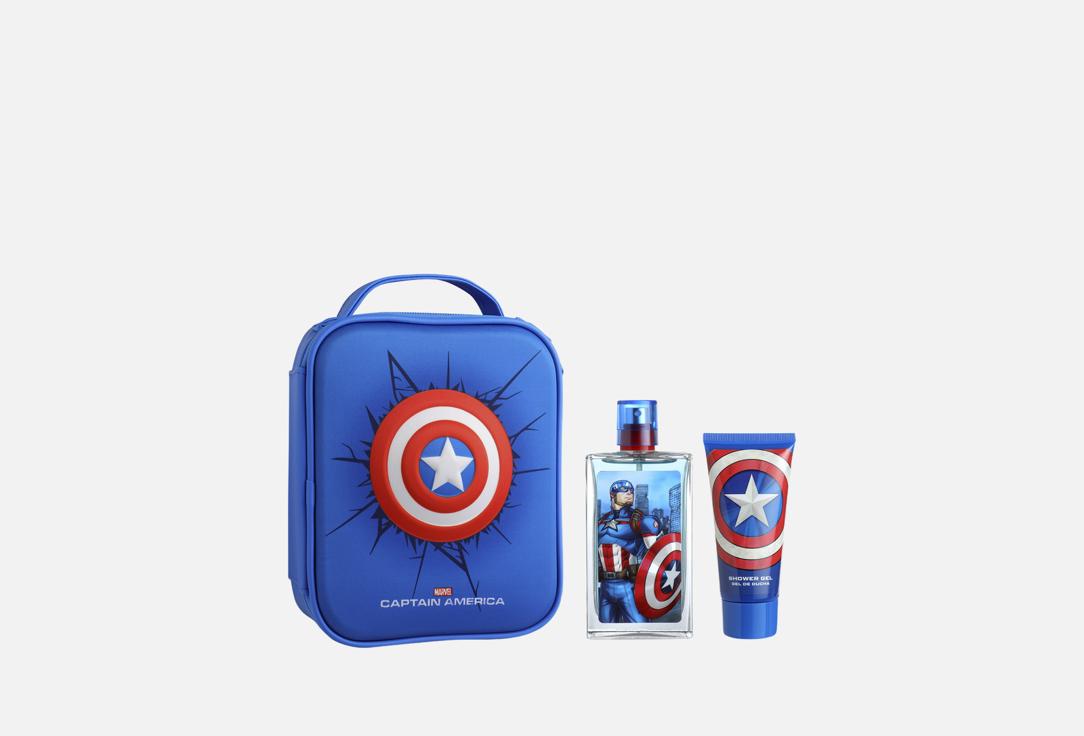 Air-Val Eau de Toilette & Shower Gel Set CAPTAIN AMERICA