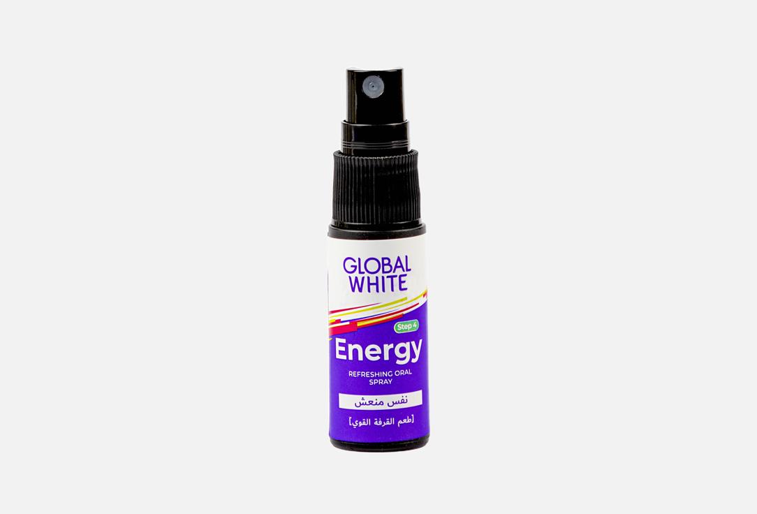 GLOBAL WHITE Breath Refreshing oral spray Energy cinnamon
