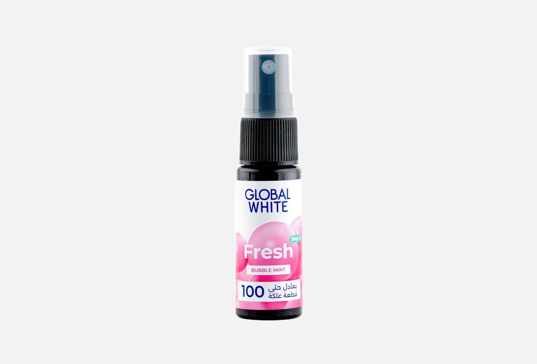 GLOBAL WHITE Breath Refreshing oral spray Bubble mint