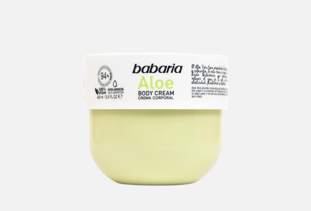 Babaria Soothing Body Cream Aloe Body cream 400 ml Babaria Soothing Body Cream Aloe Body cream