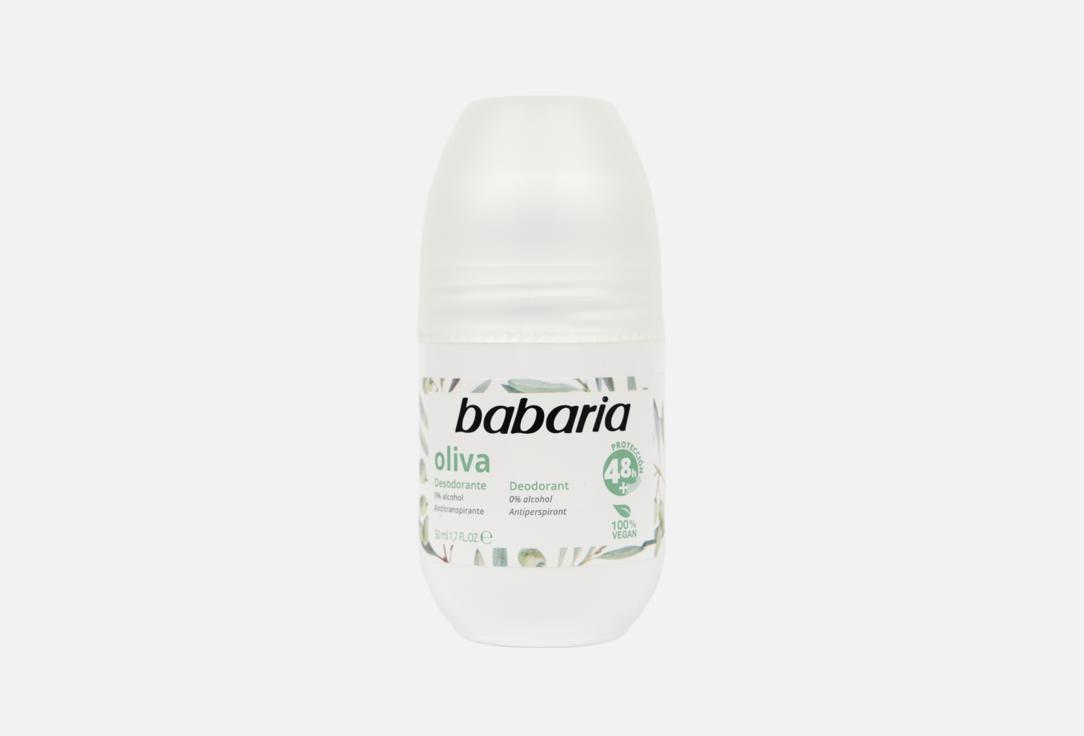 Babaria Gentle Roll-On Deodorant Olive 50 ml Babaria Gentle Roll-On Deodorant Olive