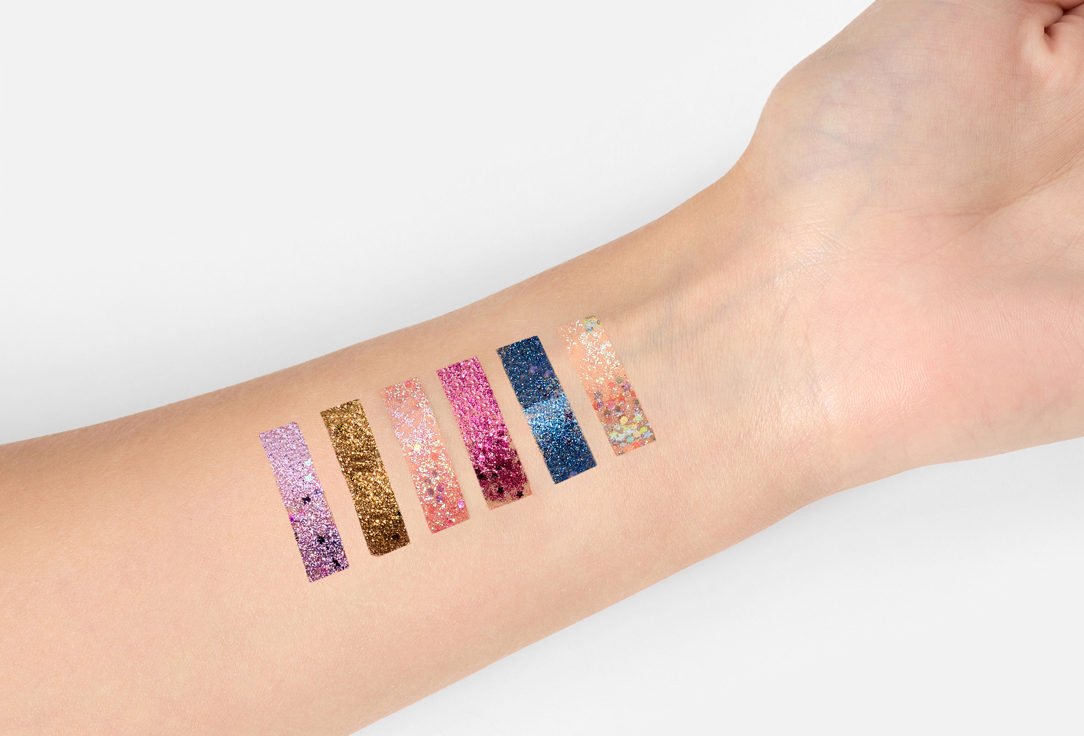 SENSI shimmer and matte eyeshadow palette Playtime The Confetti Palette