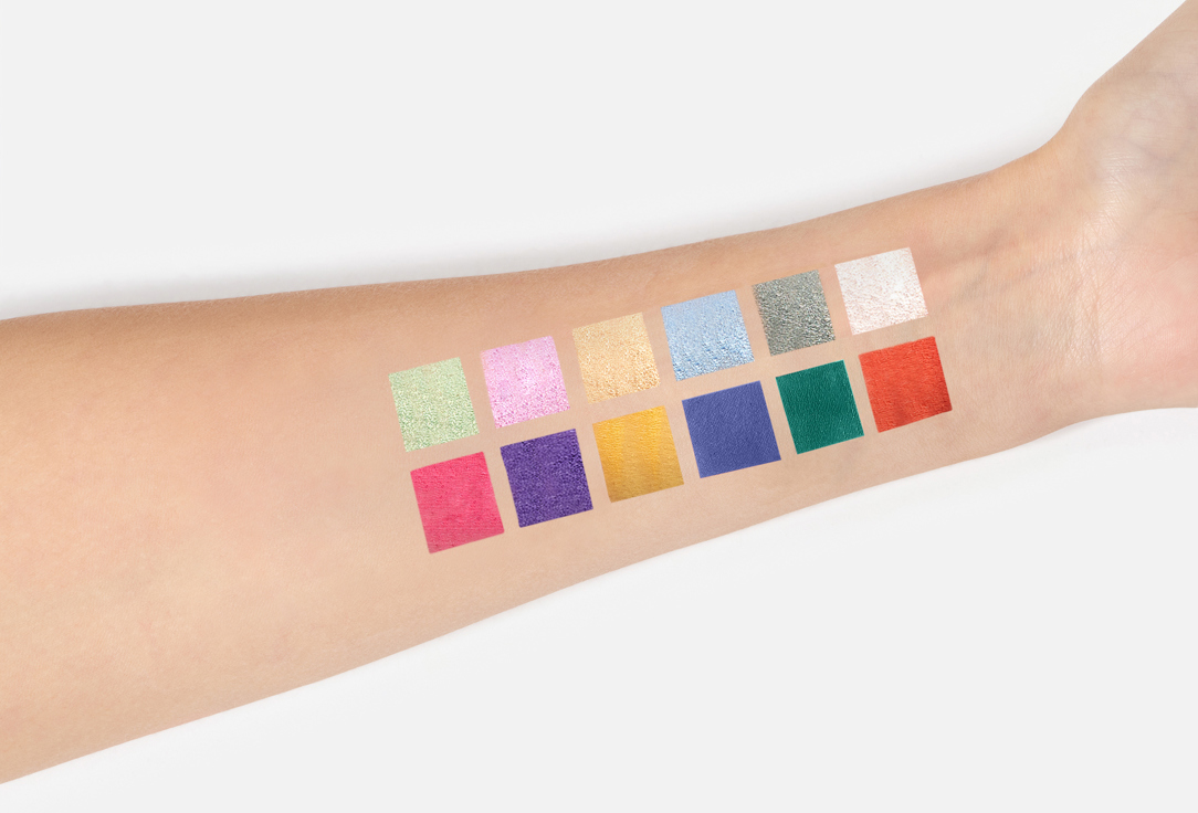 SENSI colorful eyeshadow palette Playtime The Pop Palette