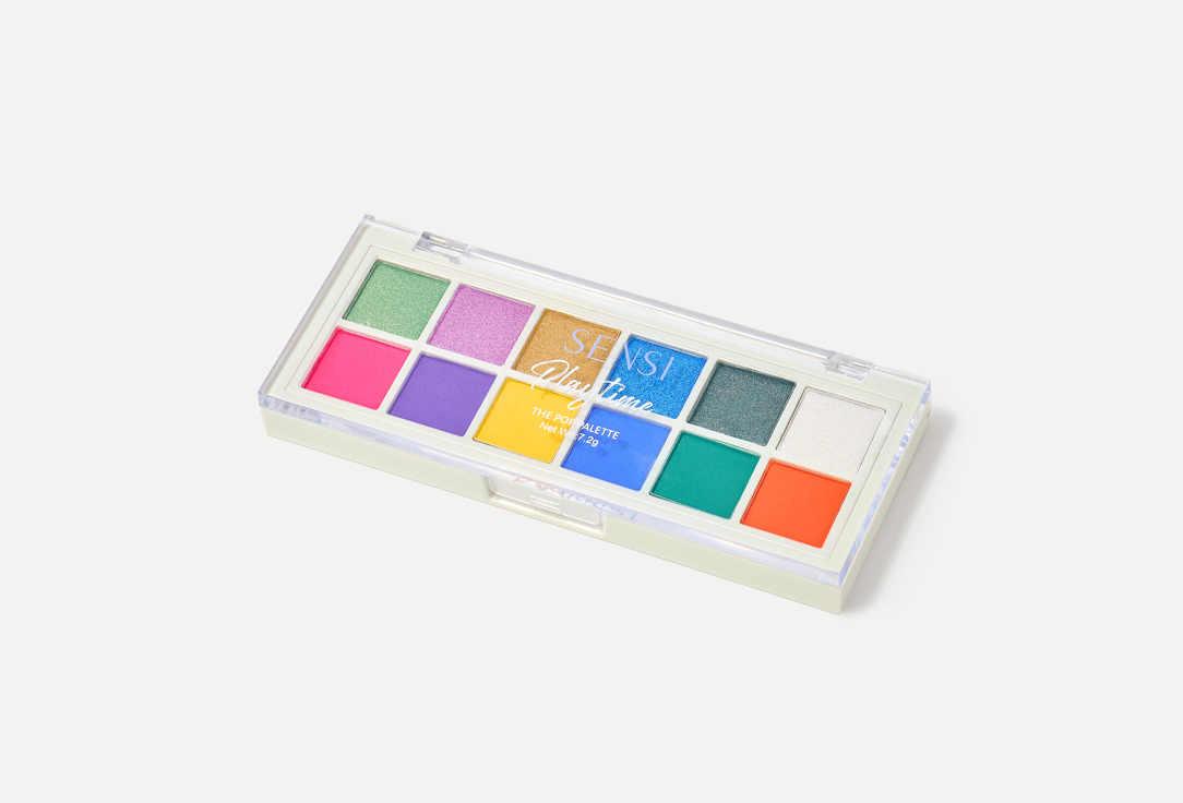 SENSI colorful eyeshadow palette Playtime The Pop Palette