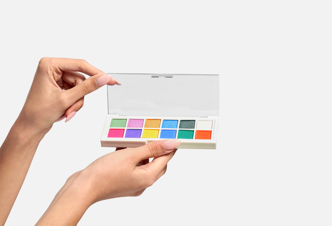 SENSI colorful eyeshadow palette Playtime The Pop Palette