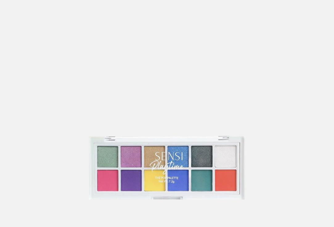 SENSI colorful eyeshadow palette Playtime The Pop Palette 08 1 pcs SENSI colorful eyeshadow palette Playtime The Pop Palette