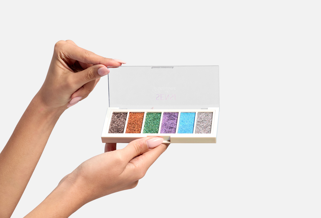 SENSI shimmer eyeshadow palette Playtime The Shimmer Palette
